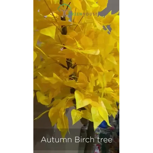Artificial Autumn Birch Tree