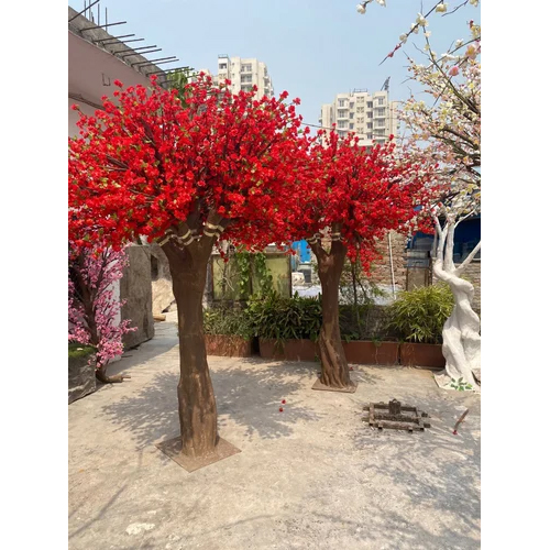 Artificial-Red-Cherry-Blossom-Tree
